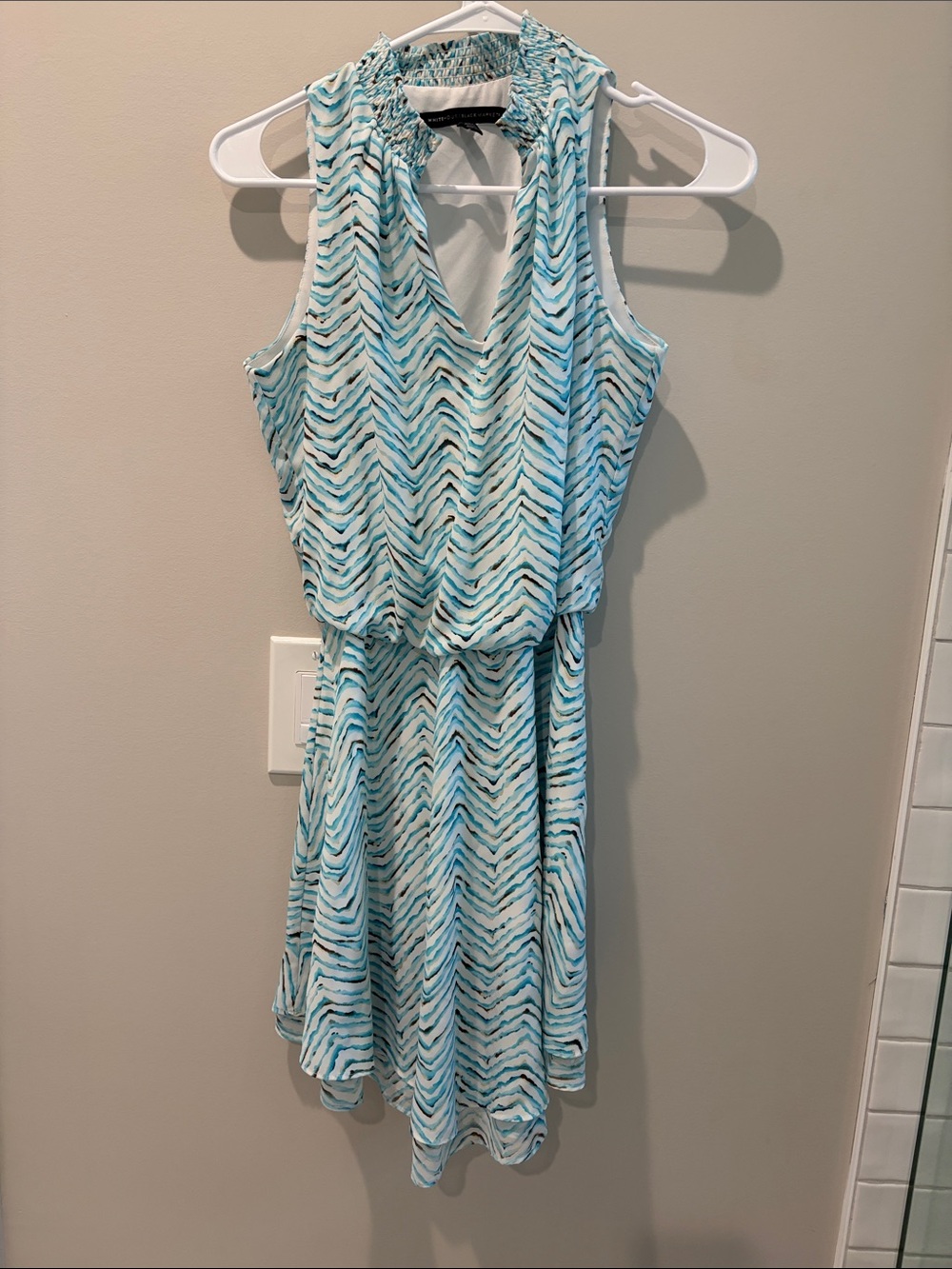 WHBM Blue Mini  Dress size XXS